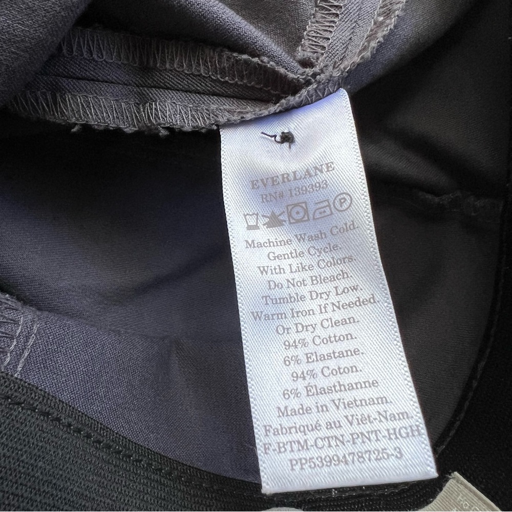 Everlane Side-Zip Stretch Cotton Pants - image 8